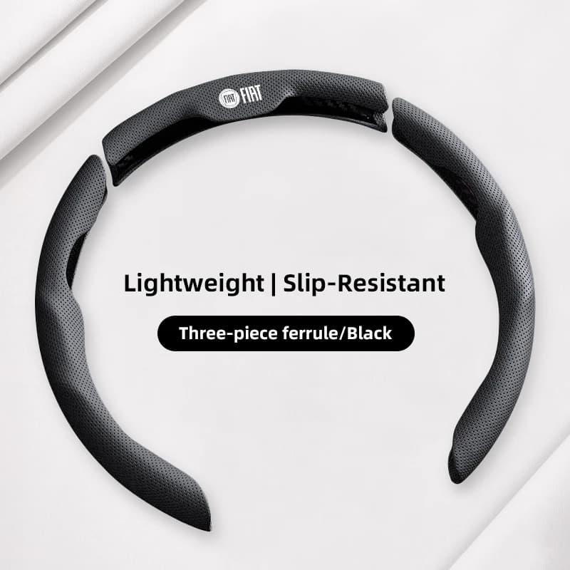Housse de volant en cuir Nappa pour voiture, accessoires de style sportif pour Fiat Abarth Stilo Bra