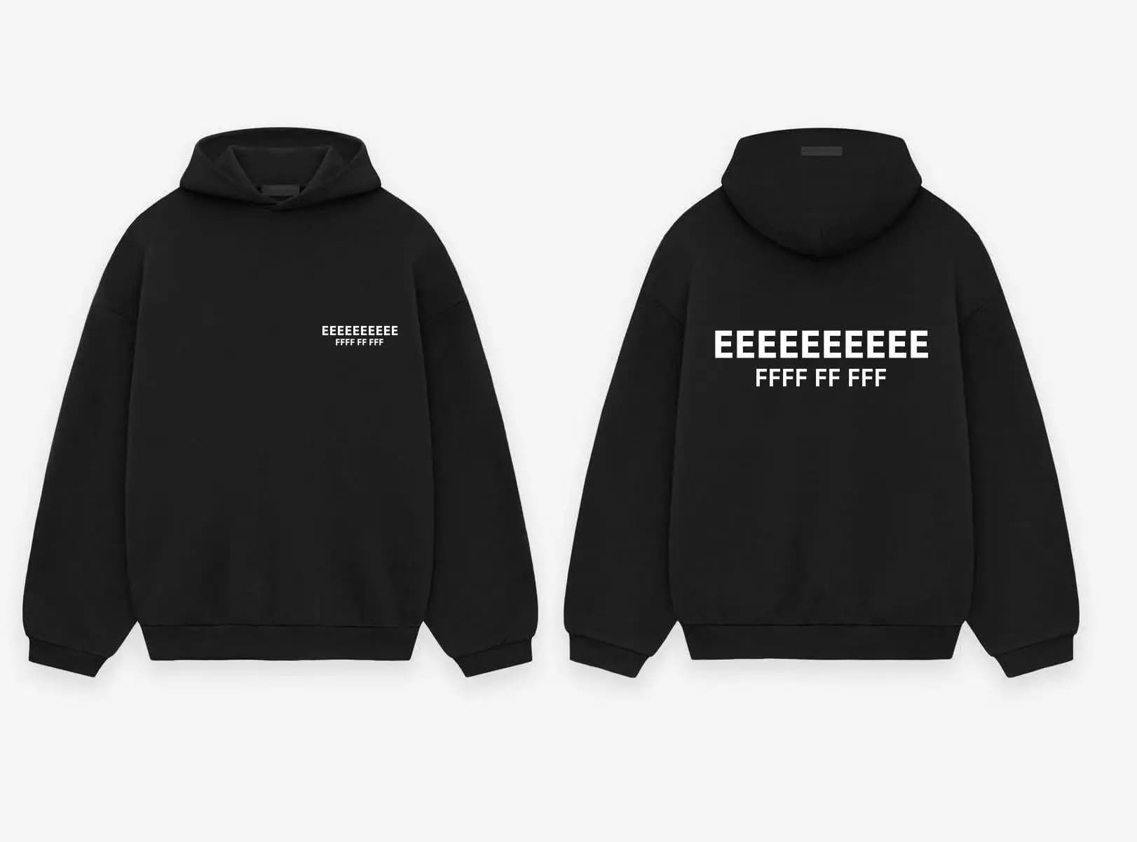 Ensemble de jogging classique pour homme, sweats à capuche oversize, design de luxe, lettres 3D en s