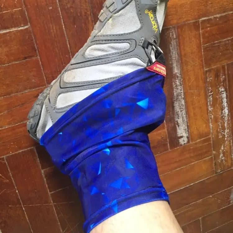 Guêtres de trail running, protections anti-déchirures pour chaussures de randonnée