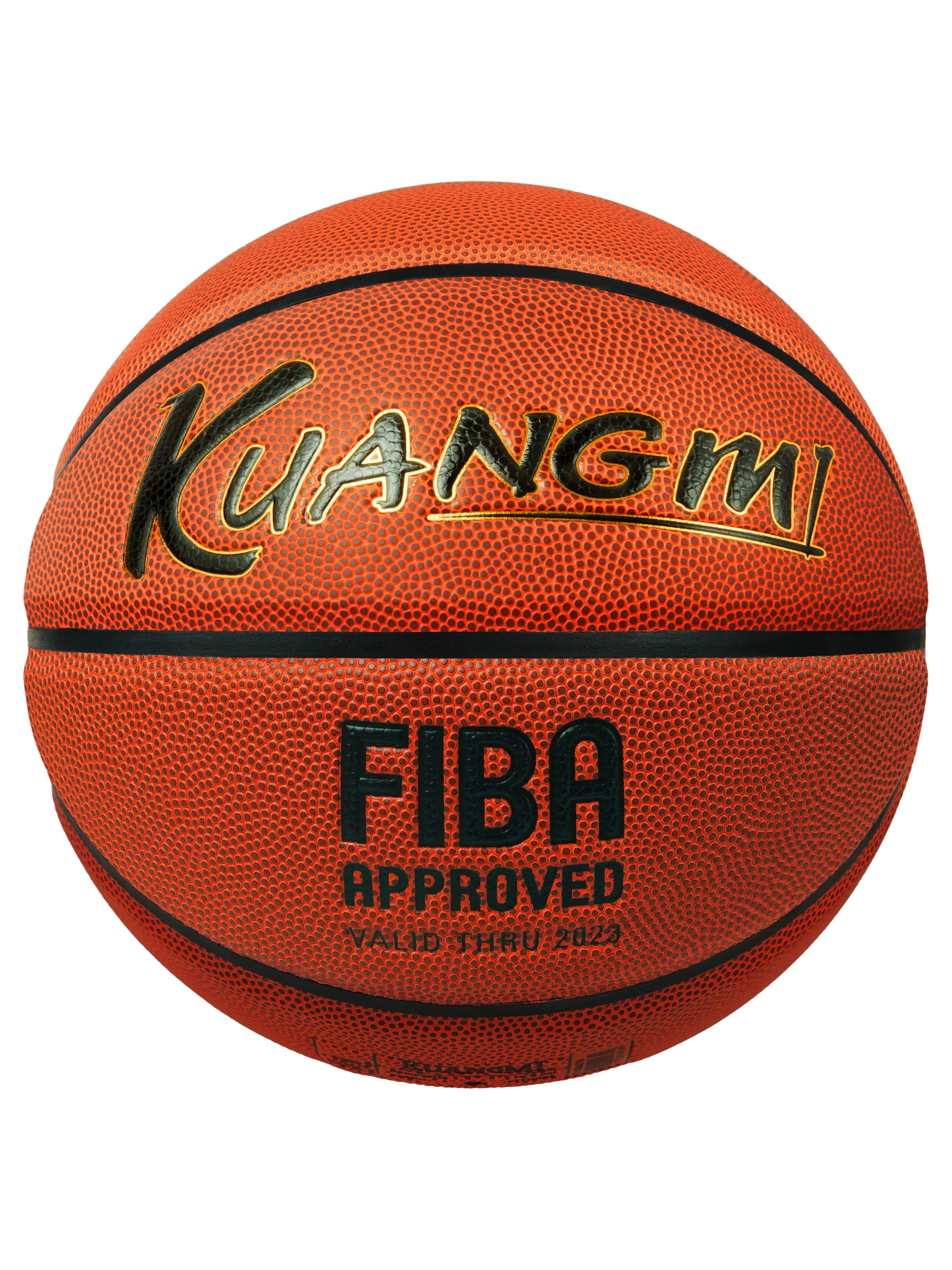 Kuangmi Basketball,FIBA Basketball, fabriqué pour la balle de jeu intérieure et extérieure Taille of
