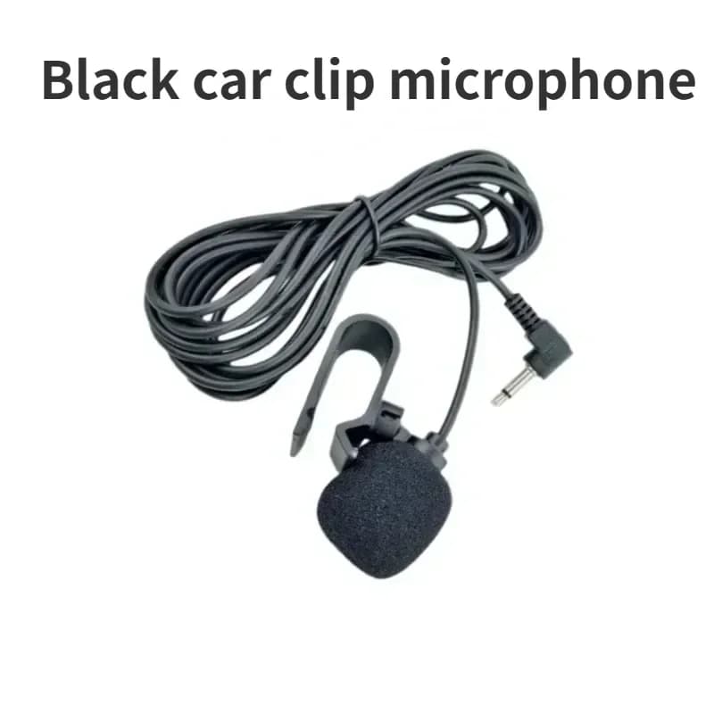 Microphone Audio de voiture 3.5mm Clip Jack prise micro stéréo Mini Microphone externe filaire pour