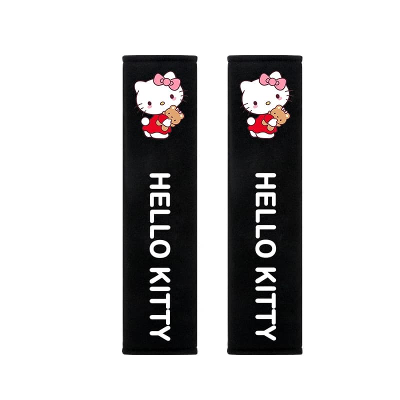 Coussinets de ceinture de sécurité pour personnages Sanrio, Hello Kitty, My Melody, Cinnamoroll, Kur