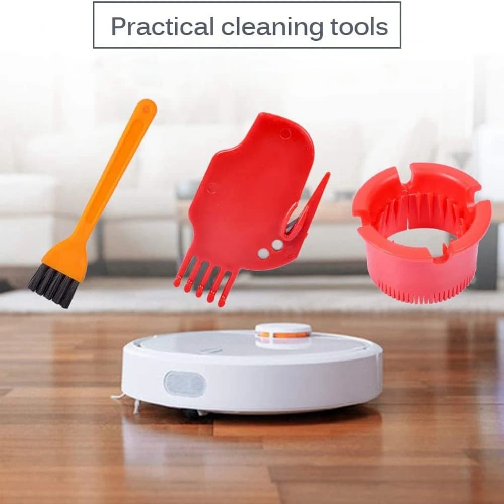 RALCA-Kit d'accessoires pour aspirateur robot Xiaomi Roborock S6 Maxv S6 Pure S6 E4 S5 S5 Max E35 E2
