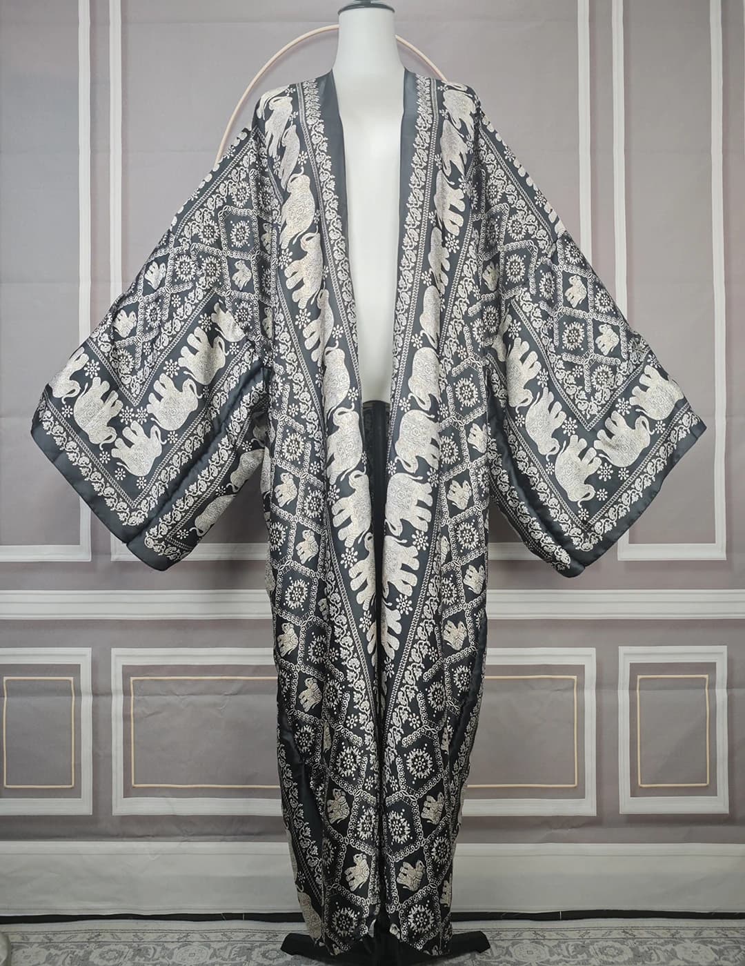 Kimonos College africains pour femmes, cardigans longs bohèmes, mode d'été musulmane, maillots de ba