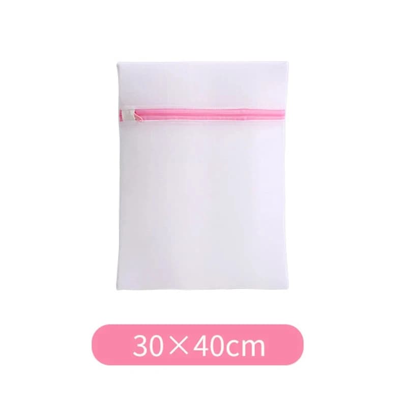 Sacs à linge zippés réutilisables pour machine à laver, soins des vêtements, filet en maille, soutie