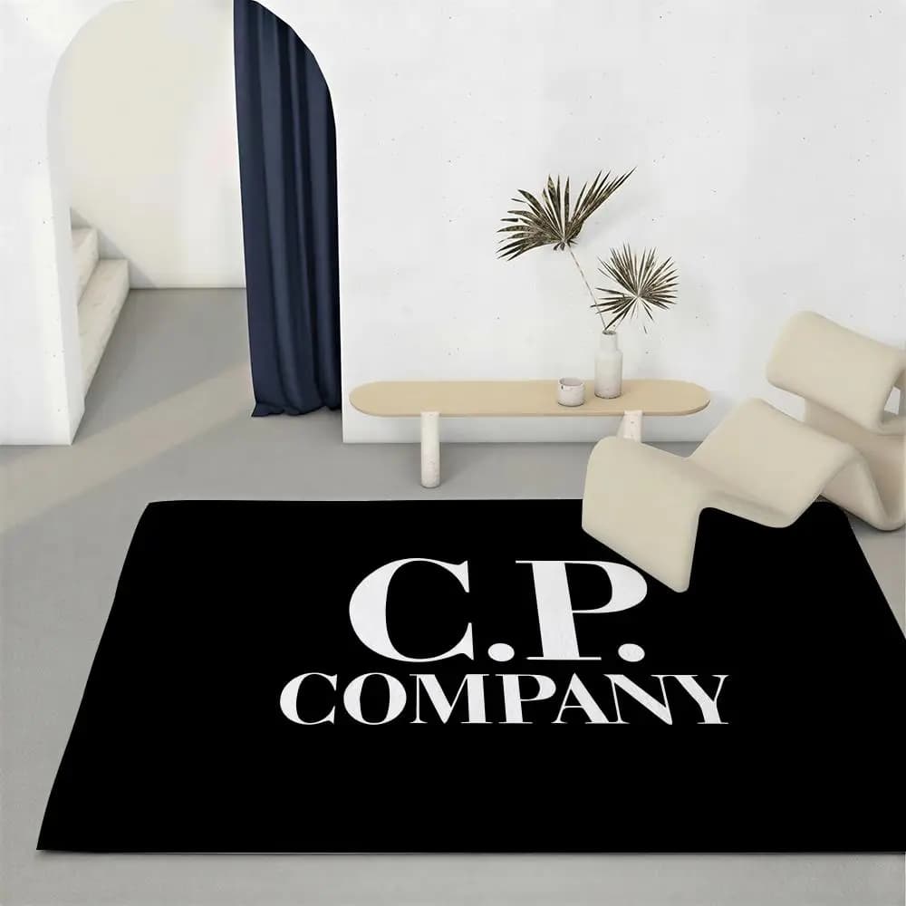 Mode C-C.P. Tapis de sol d'entreprise en flanelle écologique, paillasson antidérapant, inodore, doux