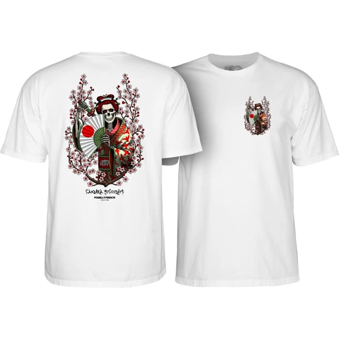 T-shirt Sakura Yosozumi Samurai, style skate, adapté aux sorties quotidiennes, style unisexe haut de