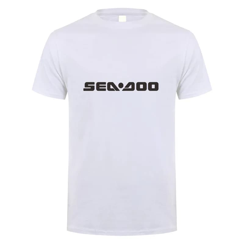 Sea-Doo t-shirts été à manches courtes coton Sea Doo Seadoo Moto T-Shirt homme T-Shirt hauts t-shirt