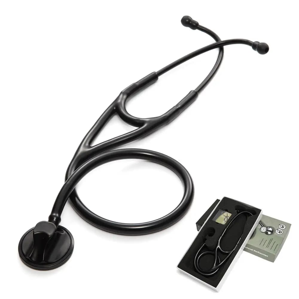 Stéthoscope de cardiologie pour médecin, stéthoscope médical professionnel, équipement médical, étud