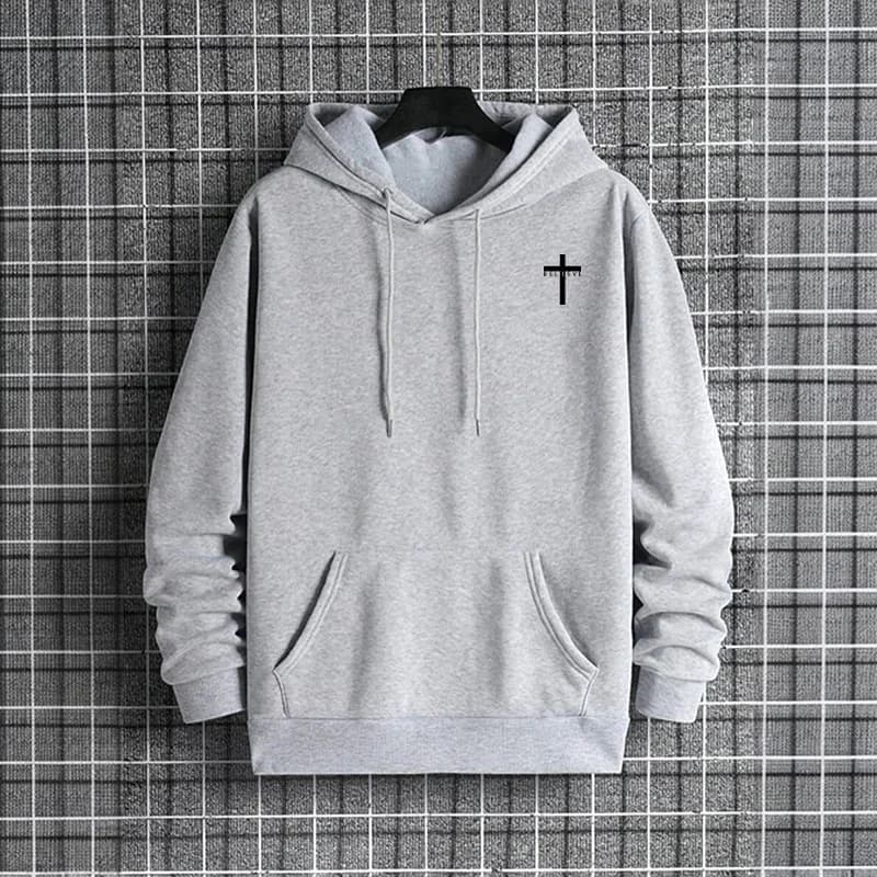 Sweat à capuche urbain pour hommes 2025, haute qualité, couleur unie, manches longues, décontracté, 