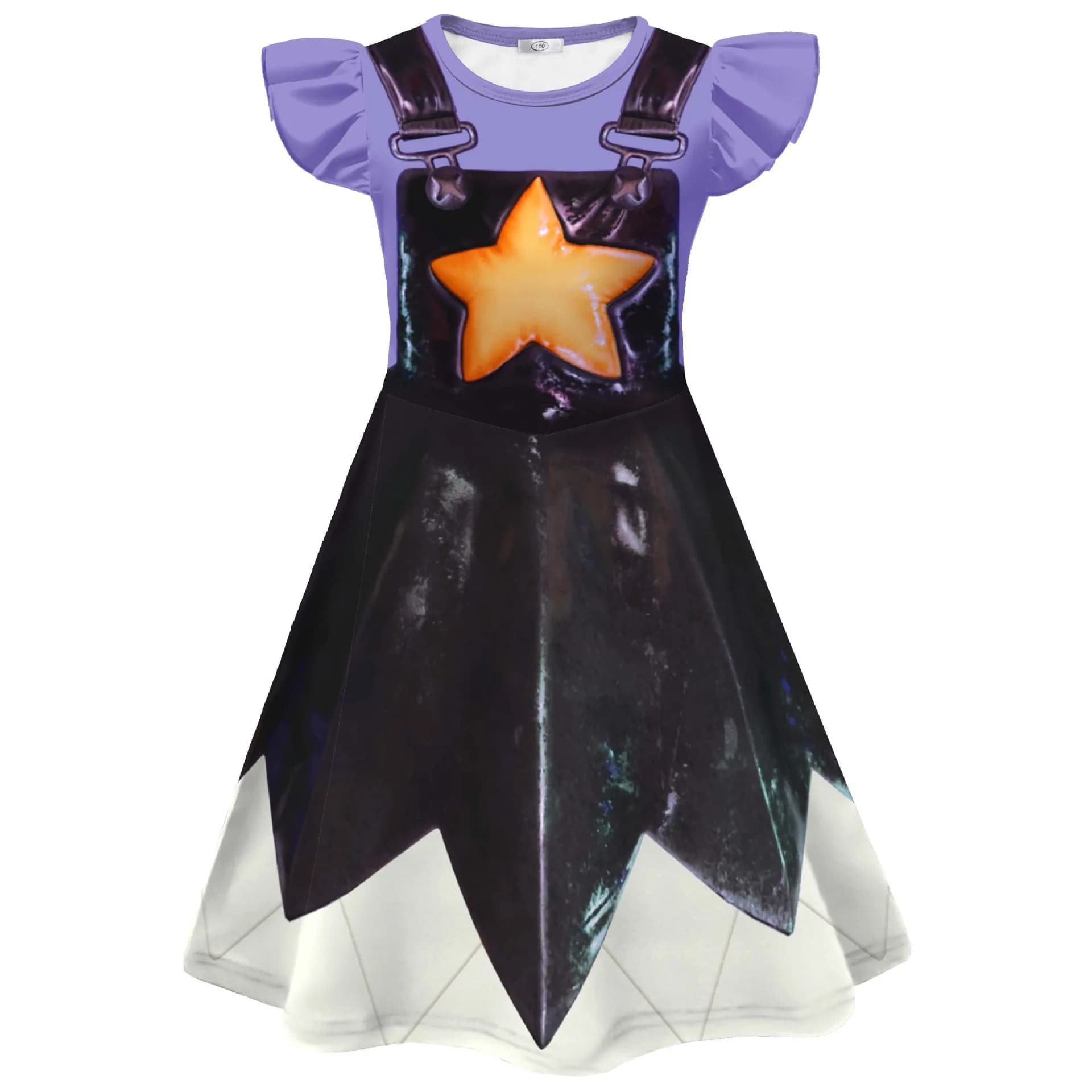 Costume de cosplay Game Play Lily Love avec tresses, robe pour filles 2026, vêtements pour enfants,