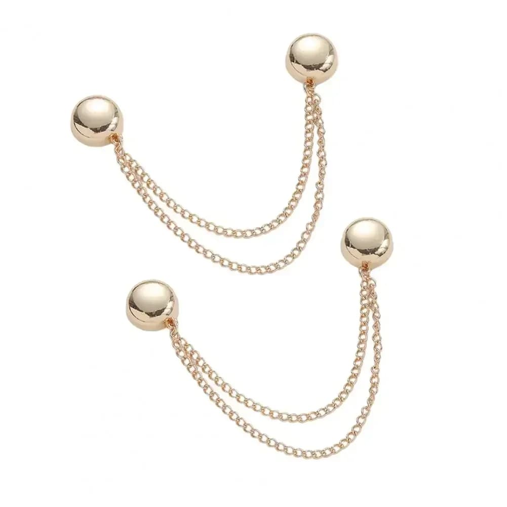 Pince à Vêtements Magnétique Multifonction avec lèvent en Métal, Broche FiosphMagnétique, 2 Pièces