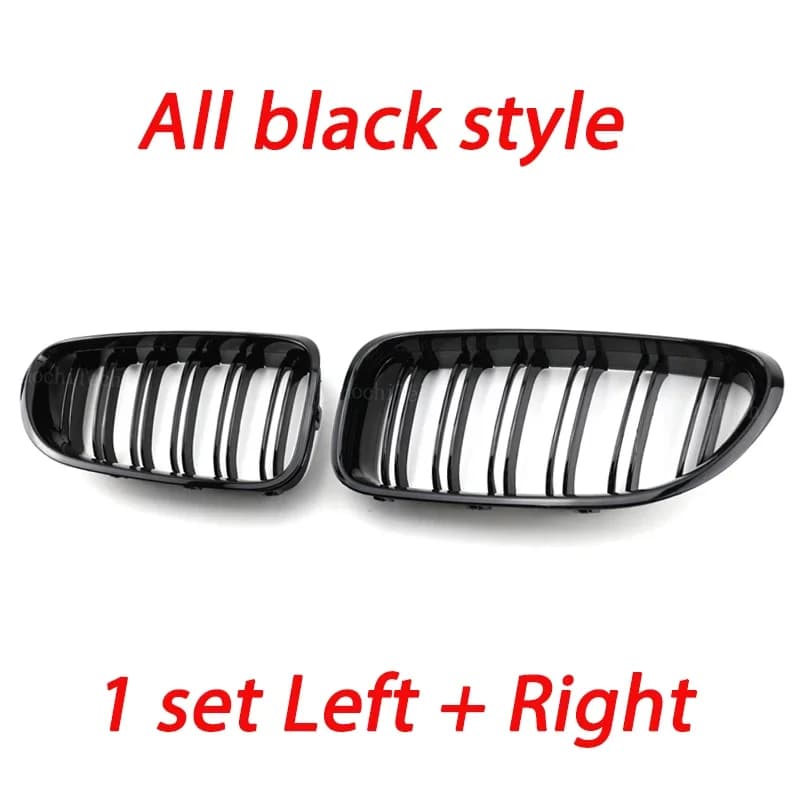 Calandre ABS noir brillant pour BMW F06 Grand Coupe F12 Convertible F13 Coupe série 6 M6 630i 640i 6