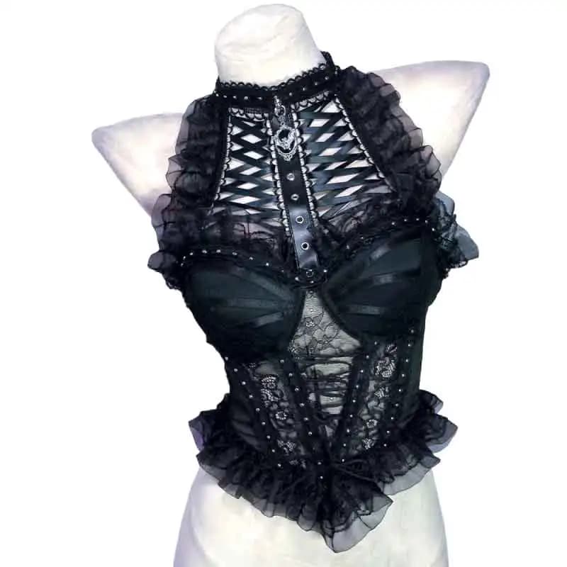 Tops Gothiques, Vêtements Punk Rock, Vêtements Fairy Cyber Grunge Emo, Vêtements Gothiques Alternati