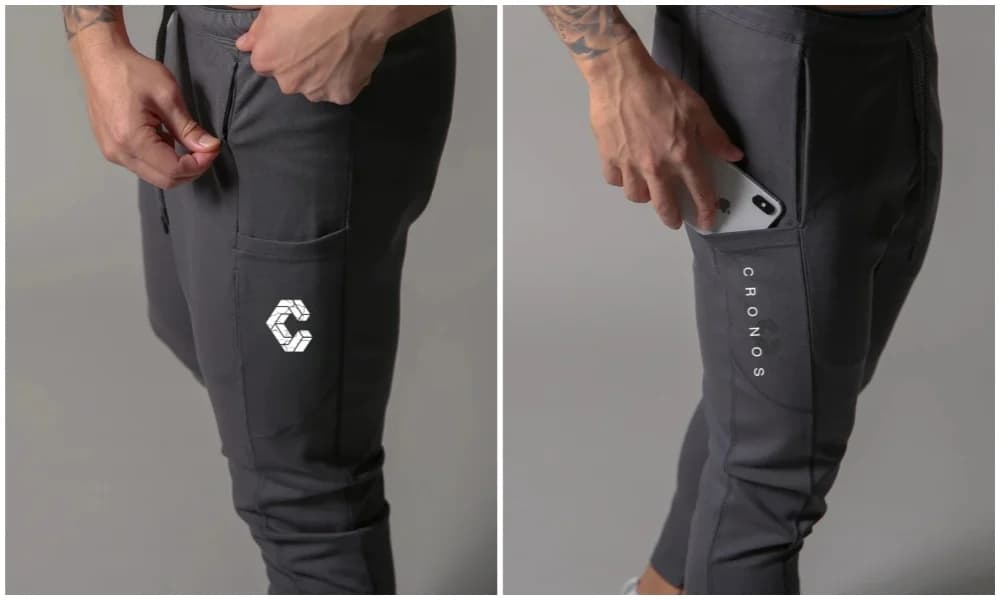 Pantalons de survêtement pour hommes CRONOS, vêtements de marque tendance, printemps automne, nouvea