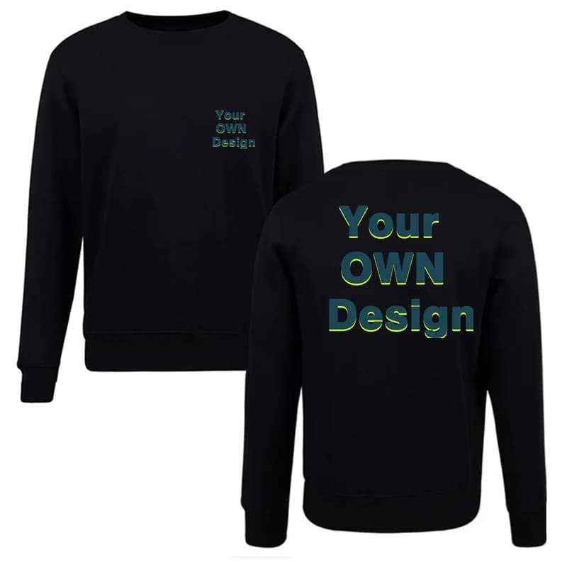 Sweat à capuche en coton pour hommes, personnalisé avec votre conception ici, texte personnalisé, pu
