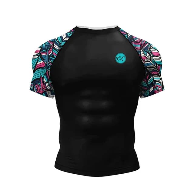 Nouveau Grappling Jiu Jitsu MMA T-shirt + pantalon ensemble Rashguard pour hommes Bjj maillots de bo