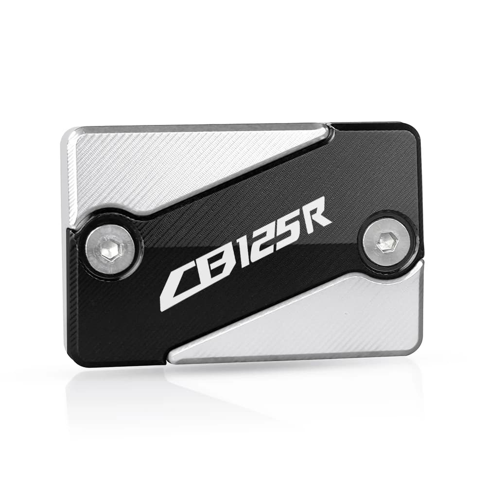 Couvercle de réservoir de liquide de cylindre d'embrayage de frein avant de moto en aluminium CB 125