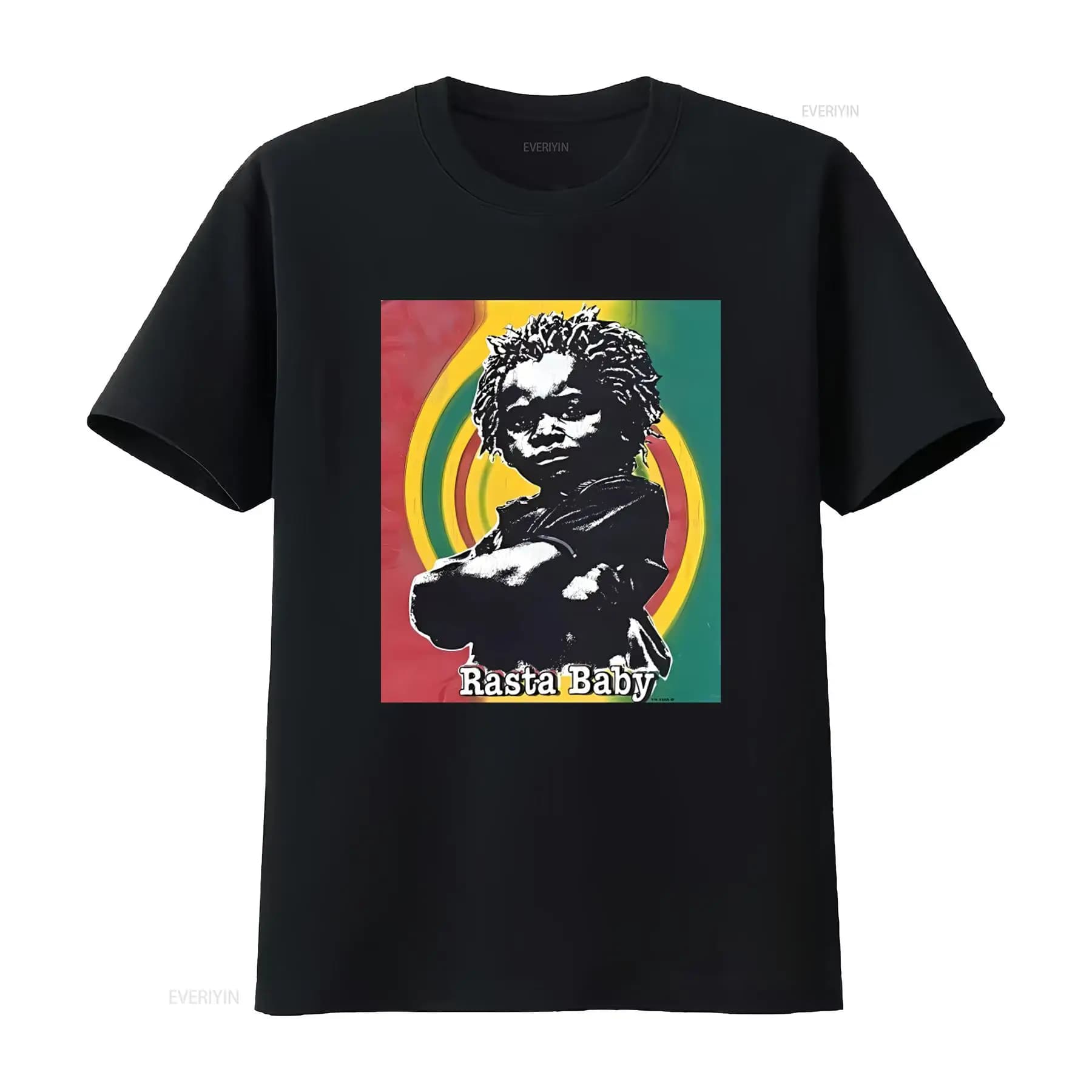 T-shirt Rasta Baby Reggae Vintage Bob Marley XL, style rétro, vêtements de créateur vintage délavés,