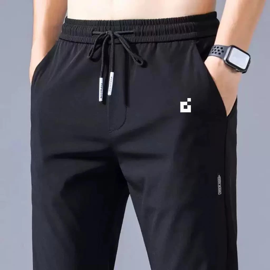 Pantalon de jogging pour hommes, respirant, à séchage rapide, extensible, coupe slim, jambe droite,