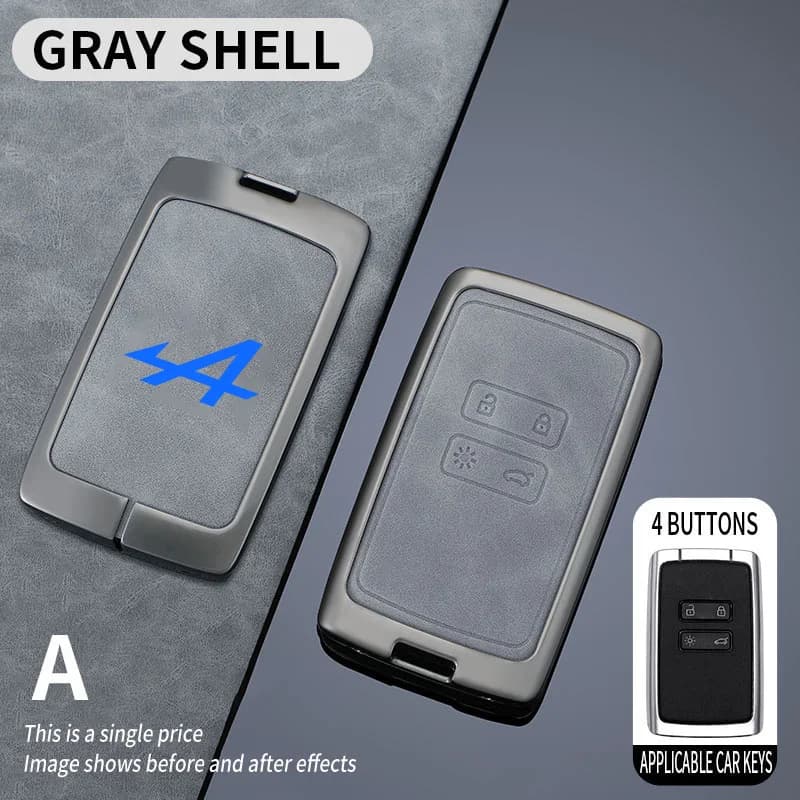 Étui de protection complet pour clé de voiture Alpine A290 GTS A110 Espace Austral Koleos Captur Kad