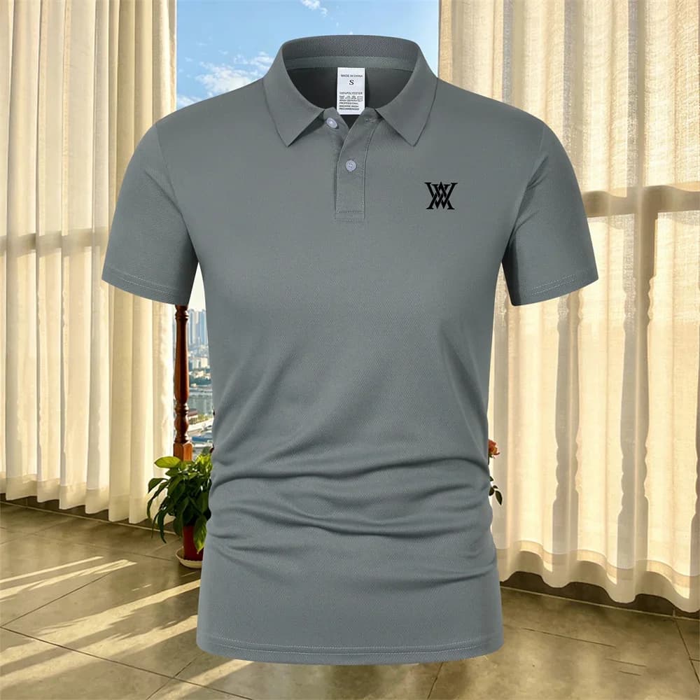 T-shirt de golf pour hommes de haute qualité, polo décontracté à manches courtes, mode estivale, hau
