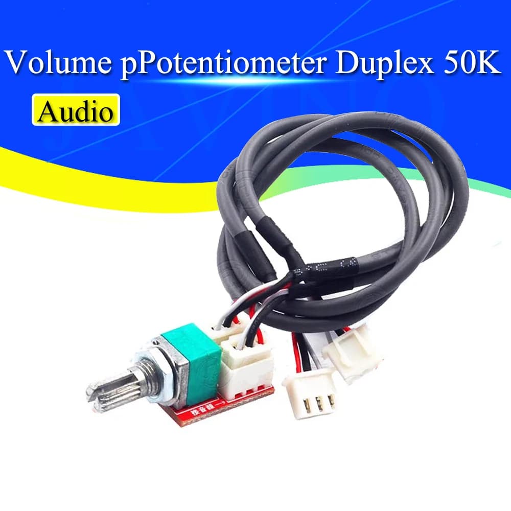 Carte adaptateur de potentiomètre de volume Frost 50K avec fil blindé de 300mm, accessoires de modul