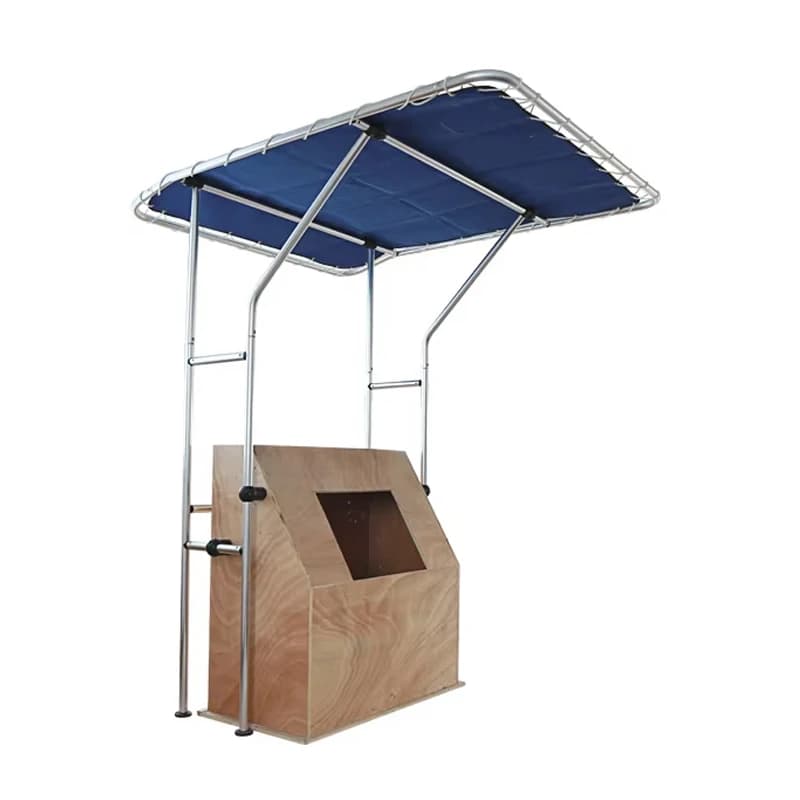 Auvent de bateau résistant au soleil, résistant à la pluie, facile à installer, ponton, haut Bimini 