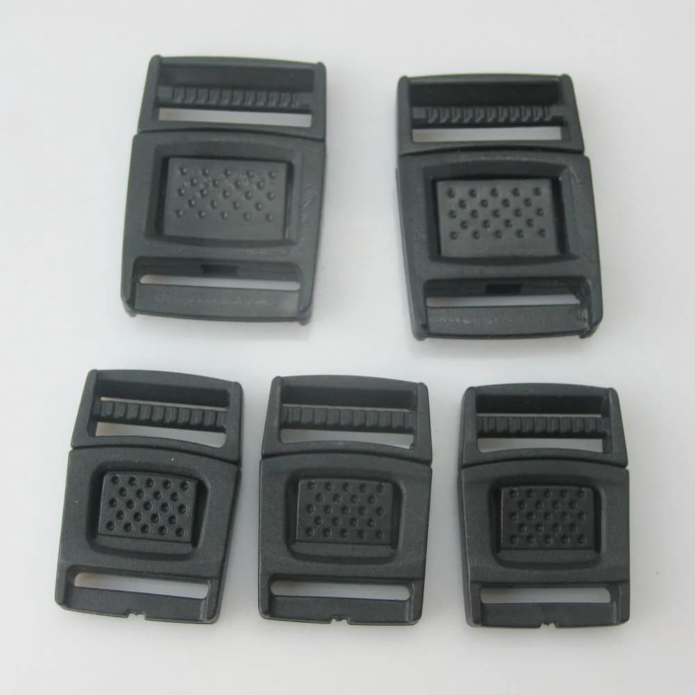 NBNLLA – boucles de ceinture réglables noires 1 ", 2 pièces, boutons à la mode, accessoires pour vêt