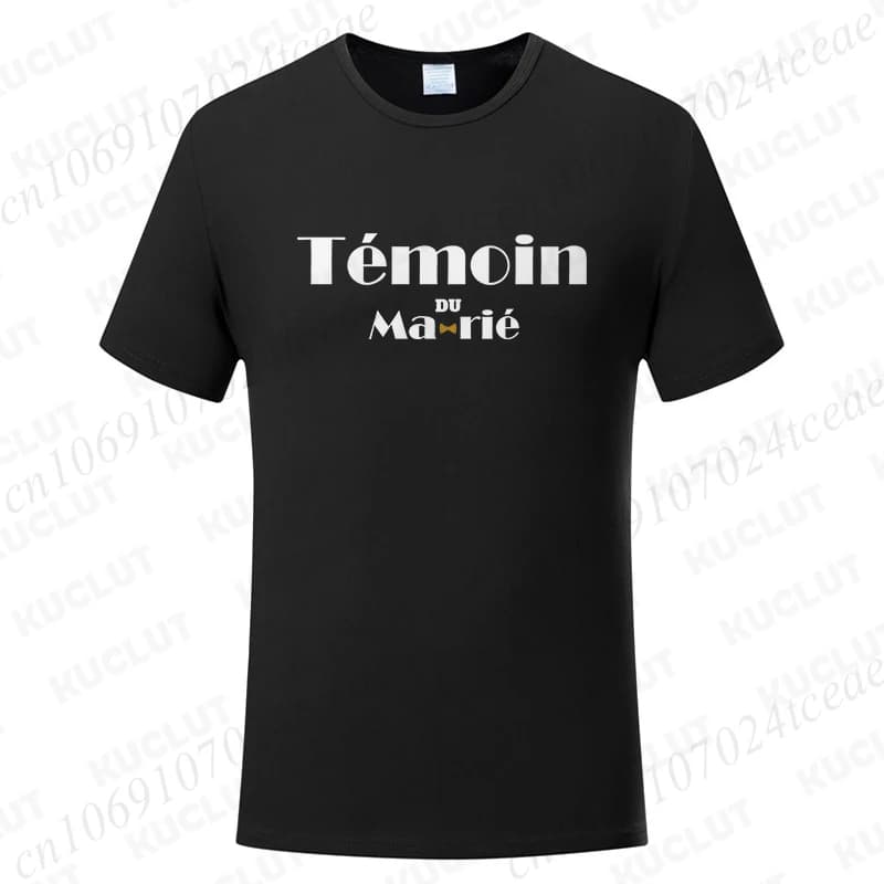 T-shirt de l'équipe française Evg Future Groom pour meilleurs hommes, équipe de marié, t-shirts de f