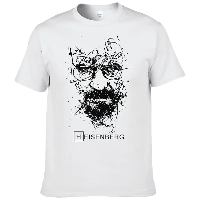 2024 nouvelle mode Breaking Bad T-shirts hommes Heisenberg Camisetas Hombre hommes Cool t-shirt haut