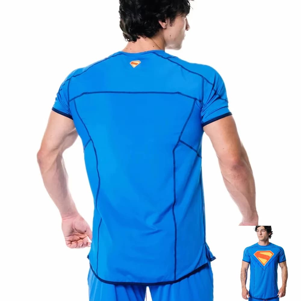 T-shirt à manches courtes Superman édition limitée, t-shirt assorti pour la famille, surdimensionné,