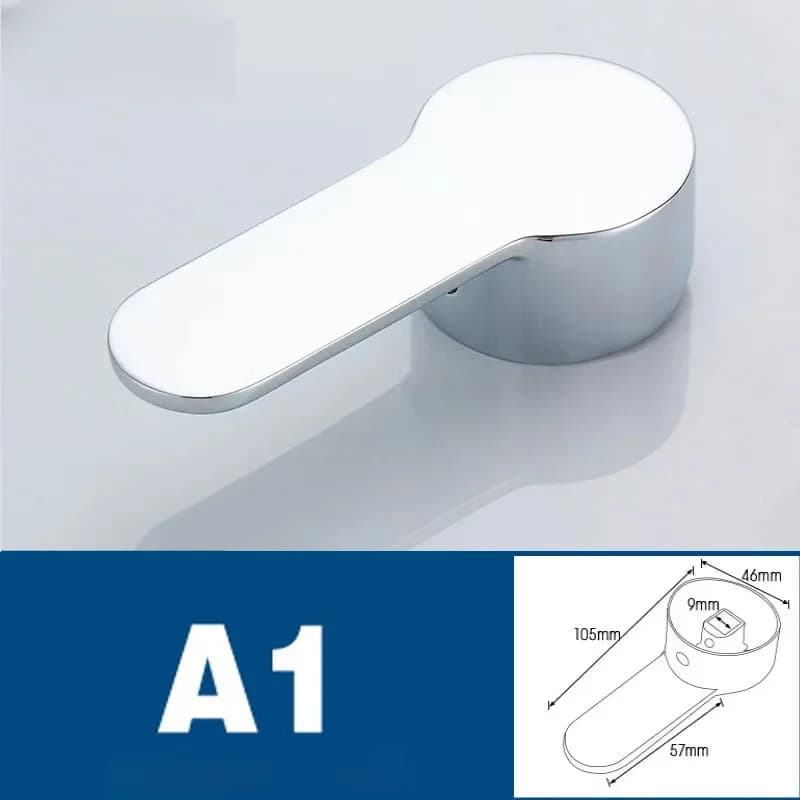 Salle de bains robinet chaud et froid lavabo robinet poignée accessoires poignée accessoire cuisine 