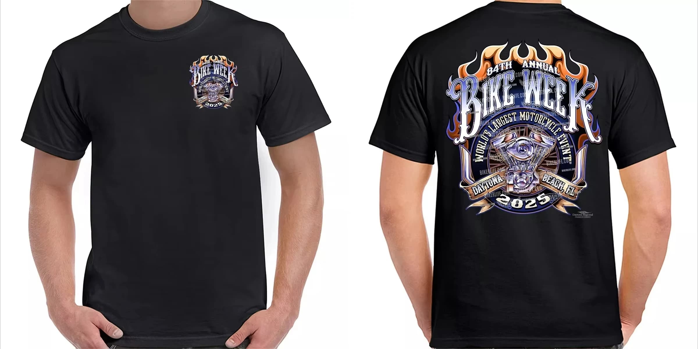Nouveau T-shirt moto 2026 - Un style haut de gamme et luxueux sans éléments Harley - Convient aux ho