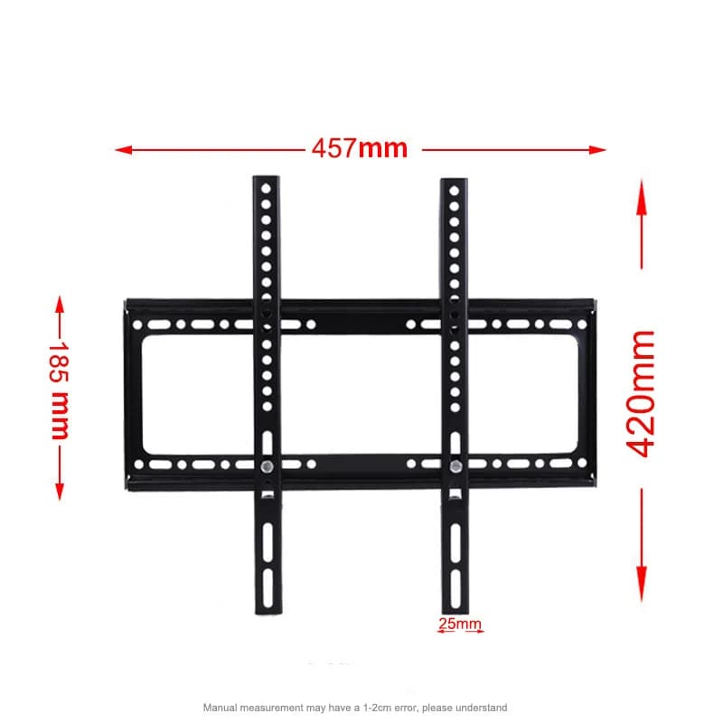 Support de montage mural pour TV 26-63 pouces, support universel pour moniteur, réglable, profil bas