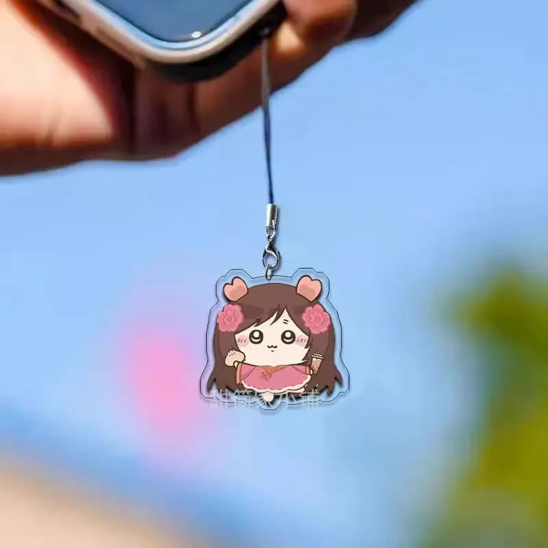 Hetalia: Axis Powers téléphone porte-clés breloques personnages acrylique porte-clés