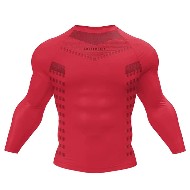 Cody Lundin vêtements de Compression hommes musculation Sport T-shirt chemise à séchage rapide homme