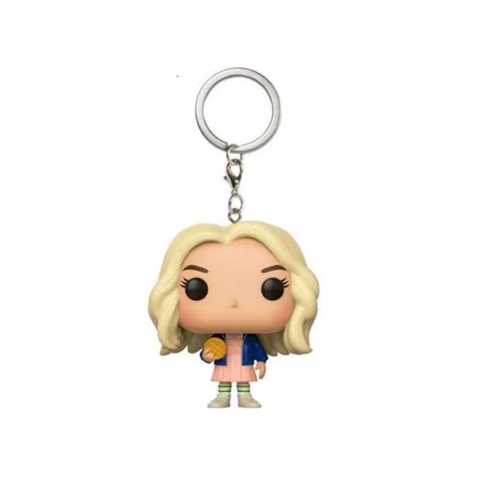 Porte-clés Figurine en Vinyle Stranger ELEVEN Demogorgon DUSTIN Barb Steve Robin 2026, Jouet de Coll