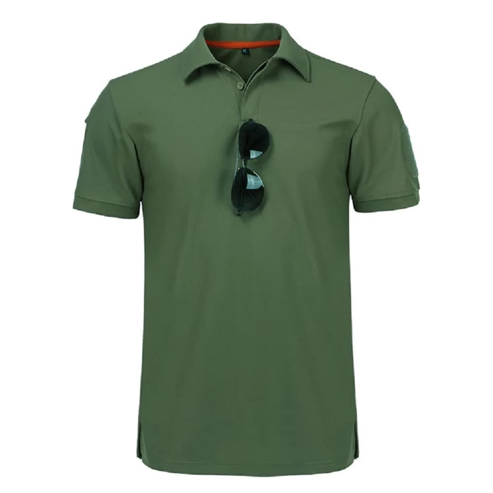 Polos pour hommes Style militaire T-Shirts respirant armée Combat tactique t-shirt CZ Ceska Zbrojovk