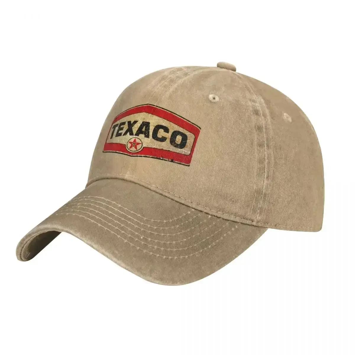 Pétrole et Gaz Texaco T-shirt Classique Cowboy Hat Cap Western Hat pour femmes et hommes, décontract