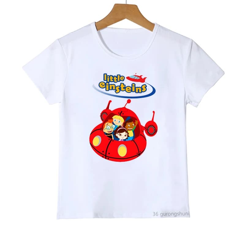 Drôle Little Einsteins T-Shirt juin Quincy T-Shirt Anime vêtements dessin animé impression enfants v