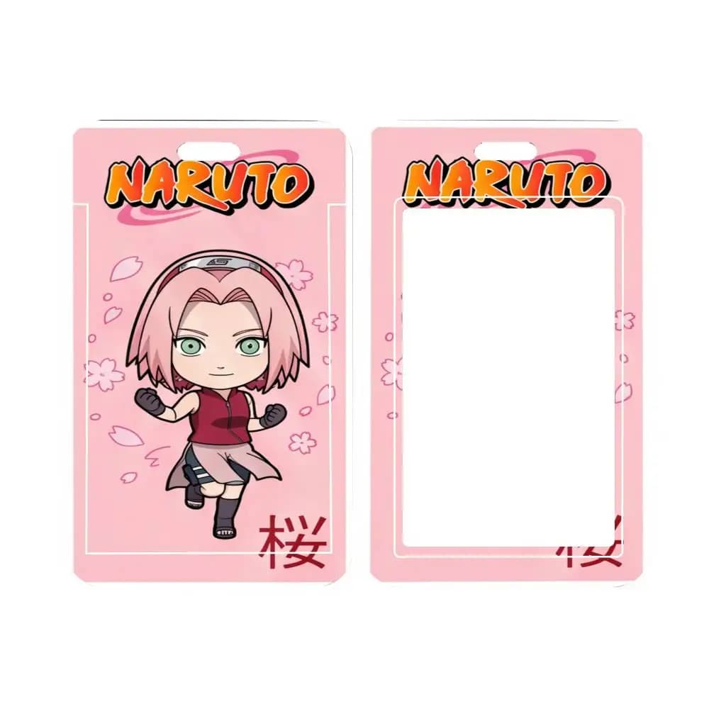 Porte-cartes ANIME NARUTO, porte-cartes d'identité pour étudiants, porte-cartes à bandoulière, acces