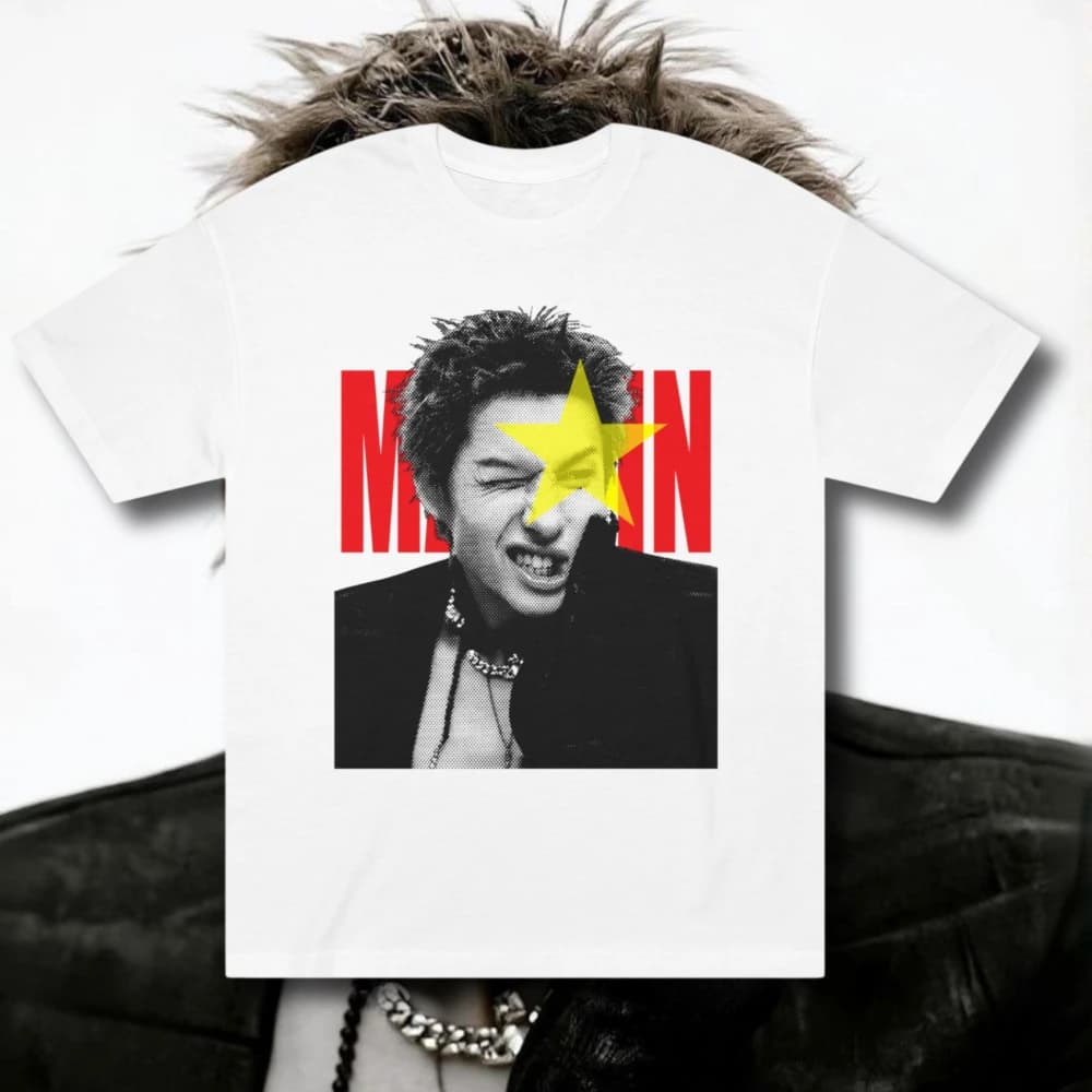 T-shirt Martin Cortis Kpop, musique pop coréenne, t-shirt ample, coupe oversize, imprimé graphique, 