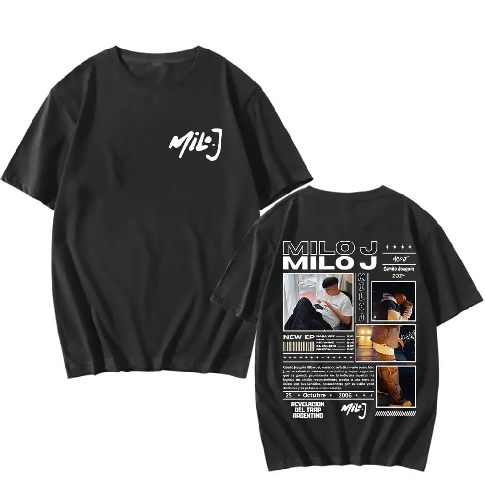 Milo J hommes rétro T-Shirt impression graphique polaire sweat à capuche pour automne/hiver Grunge v