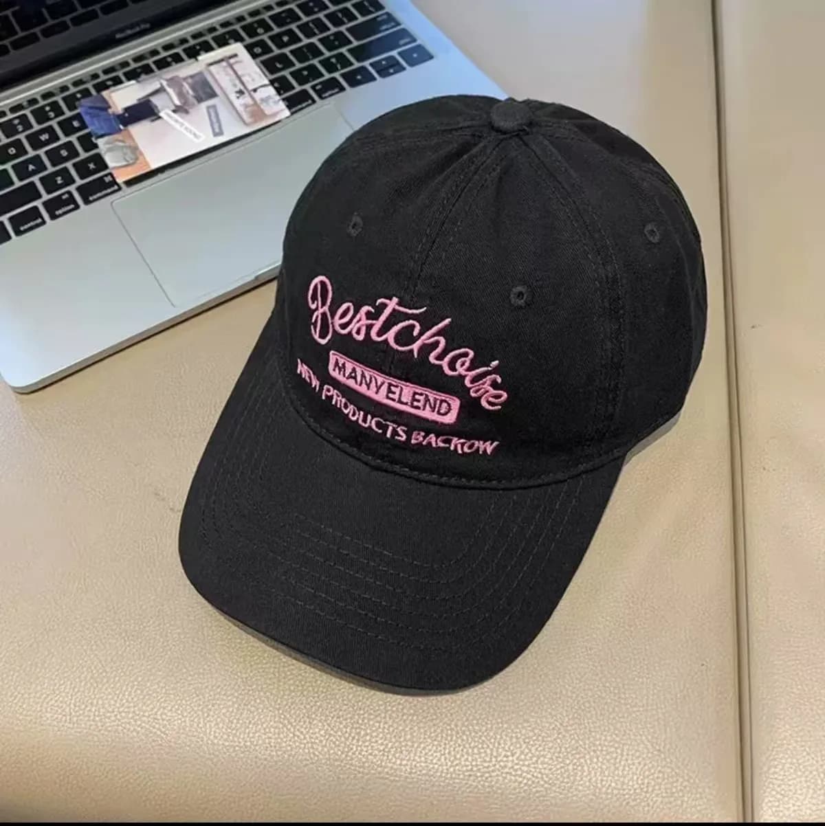 ​ ​ Casquette de Baseball surdimensionnée pour femmes, Design profond, large bord pour grande tête, 