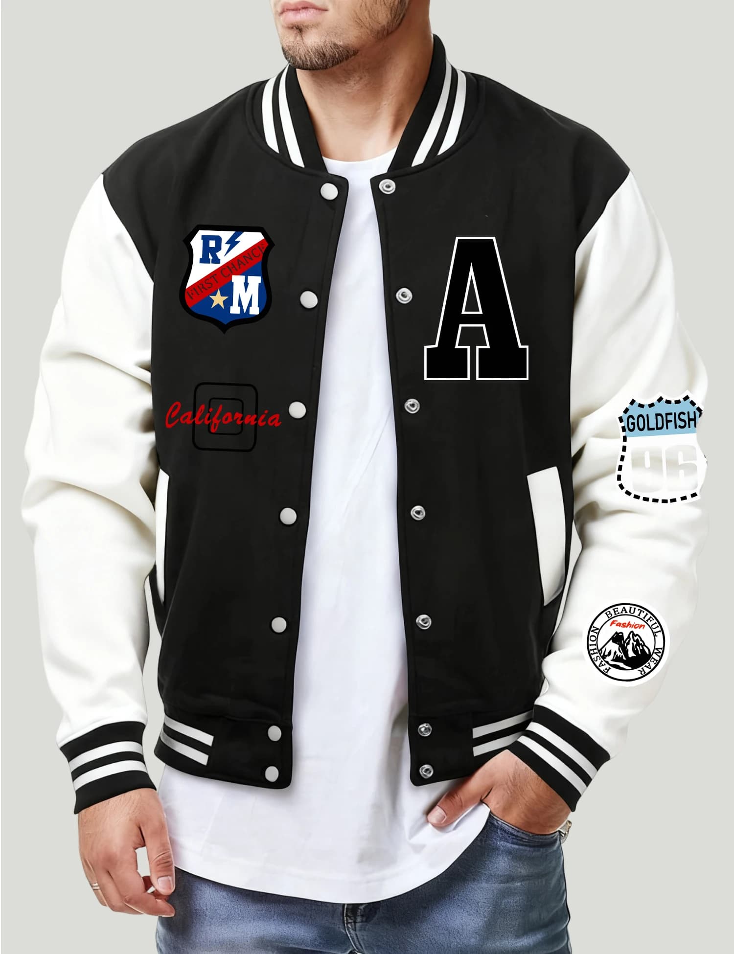 Roma – veste imprimée premier changement pour homme, maillot de Baseball en polaire assorti avec tou