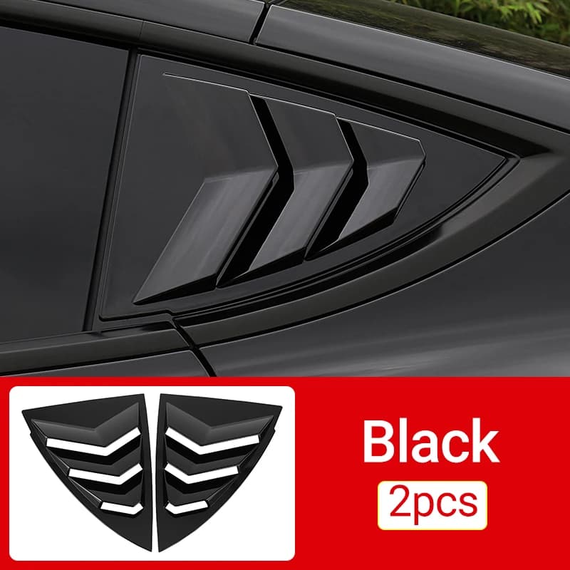 Accessoires pour Tesla modèle Y 2021 2022 2023 2024 2025, persienne de fenêtre latérale arrière de v