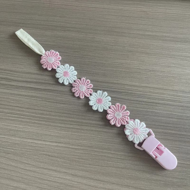 Attache-sucette AndrBaby Little Destroy pour tout-petits filles, clip de sucette, support de jouet r