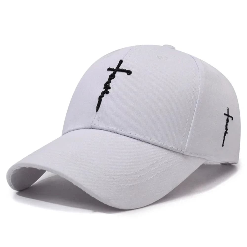 Casquette de baseball décontractée avec broderie croisée anglaise, chapeau réglable pour hommes, fem