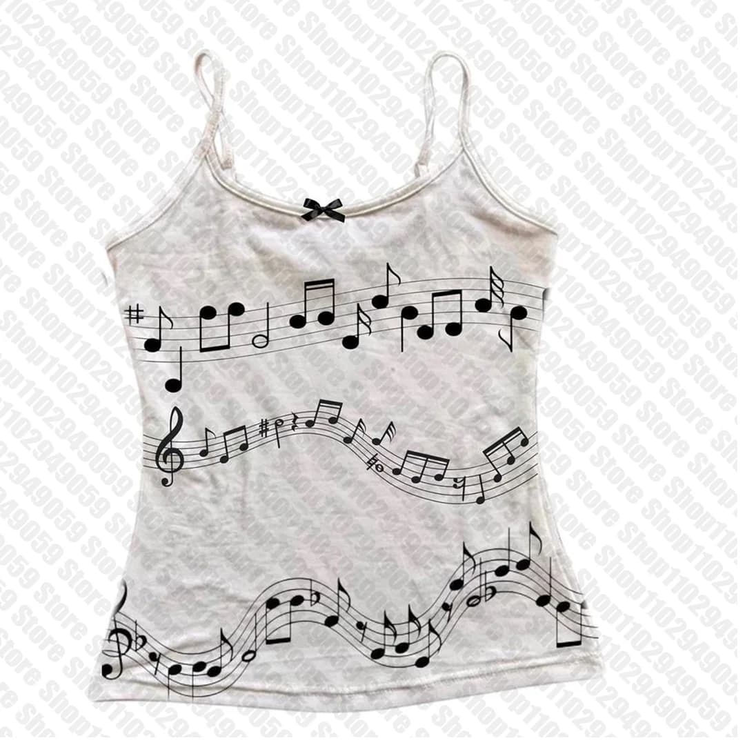 Tops esthétiques pour femmes, vêtements féminins, tops Y2K des années 2000 avec bretelles, vêtements